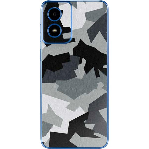 Urban Camouflage Black Moto G Play 4G (2024) Skin