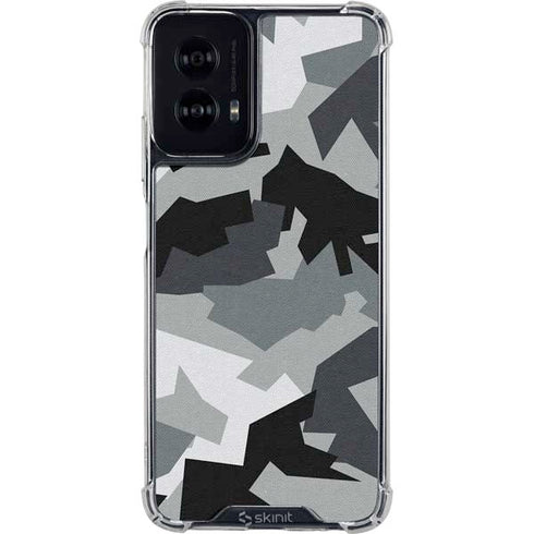 Urban Camouflage Black Moto G Power 5G (2024) Clear Case