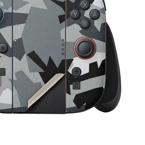 Urban Camouflage Black Nintendo Switch 2 (2025) Joy-Con Controller Skin