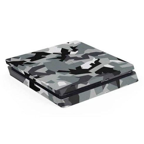 Urban Camouflage Black PlayStation PS4 Skins