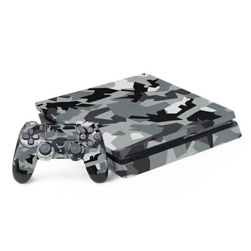 Urban Camouflage Black PlayStation PS4 Skins