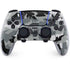 Urban Camouflage Black PS5 DualSense Edge Pro Controller Skin