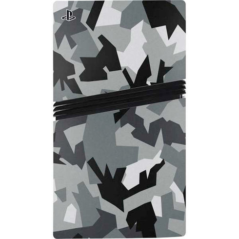 Urban Camouflage Black PS5 Pro Bundle Skin