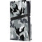 Urban Camouflage Black PS5 Pro Disk Console Skin