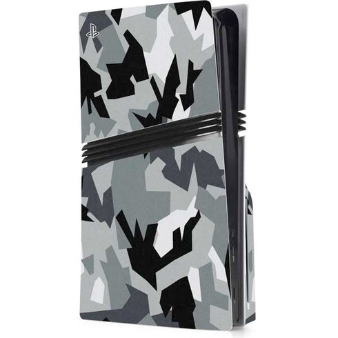 Urban Camouflage Black PlayStation PS5 Skins