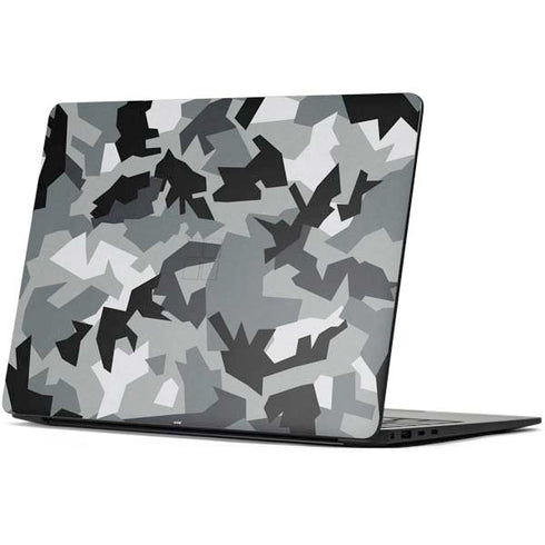 Urban Camouflage Black Surface Laptop 7 15in Skin
