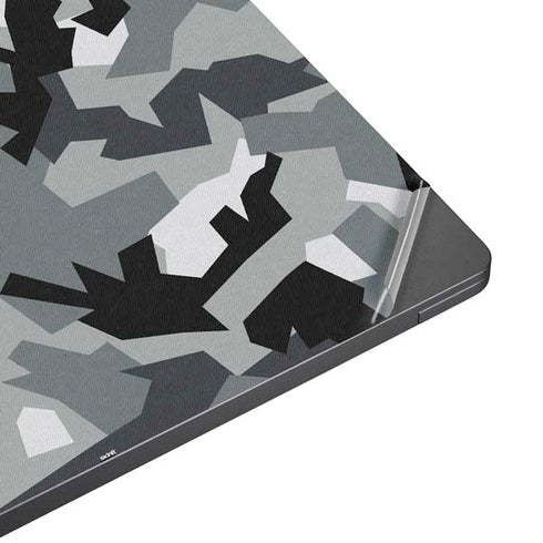 Urban Camouflage Black Surface Laptop 7 15in Skin