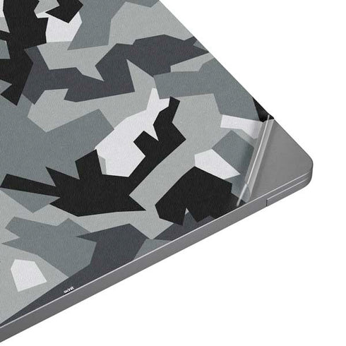 Urban Camouflage Black Laptop Skins