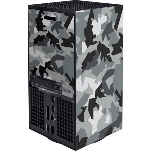 Urban Camouflage Black XBox Series X Digital Edition Bundle Skin