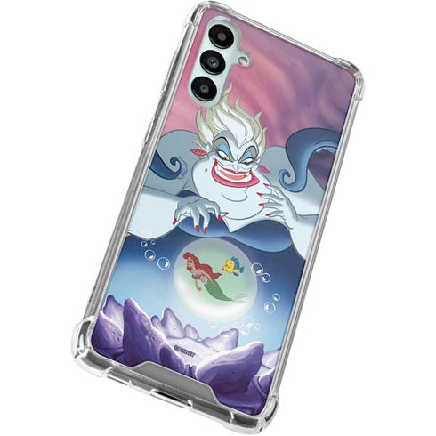 Disney Villains Ursula Ariel and Flounder Gabb Phone 4 Clear Case