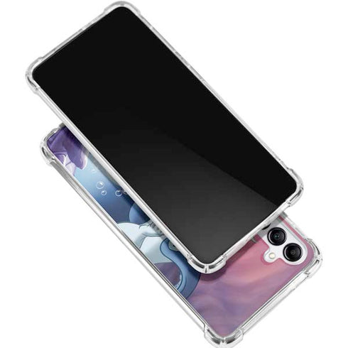 Disney Villains Ursula Ariel and Flounder Gabb Phone 4 Clear Case