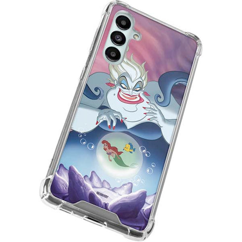 Disney Villains Ursula Ariel and Flounder Galaxy A16 5G Clear Case