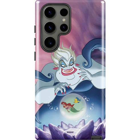 Disney Villains Ursula Ariel and Flounder Galaxy S23 Ultra Pro Case