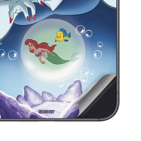 Disney Villains Ursula Ariel and Flounder Galaxy S25 Plus Skin