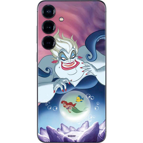 Disney Villains Ursula Ariel and Flounder Galaxy S24 Skin