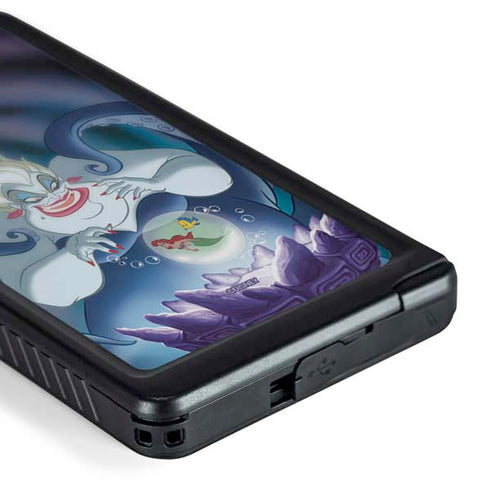 Disney Villains Ursula Ariel and Flounder Galaxy S24 Ultra Waterproof Case