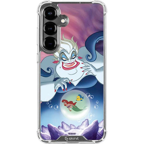 Disney Villains Ursula Ariel and Flounder Galaxy S26 Plus Clear Case
