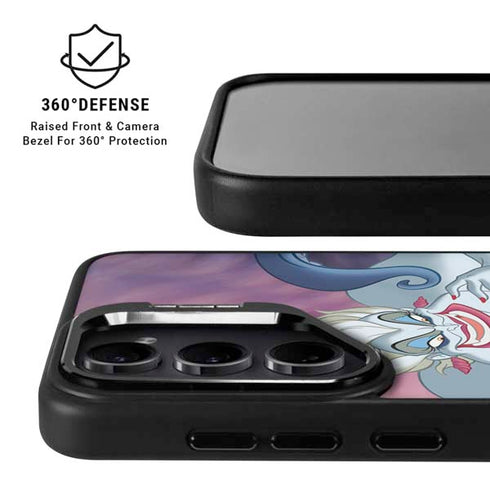 Disney Villains Ursula Ariel and Flounder Galaxy S26 Plus Kickstand Case