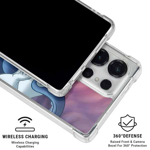 Disney Villains Ursula Ariel and Flounder Galaxy S26 Ultra Clear Case
