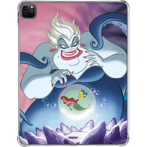 Disney Villains Ursula Ariel and Flounder iPad Pro 11in (2024) Clear Case