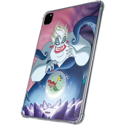 Disney Villains Ursula Ariel and Flounder iPad Pro 11in (2024) Clear Case