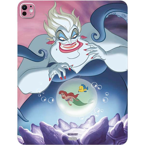 Disney Villains Ursula Ariel and Flounder iPad Pro 13in M4 (2024) Skin
