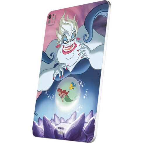 Disney Villains Ursula Ariel and Flounder iPad Pro 13in M4 (2024) Skin