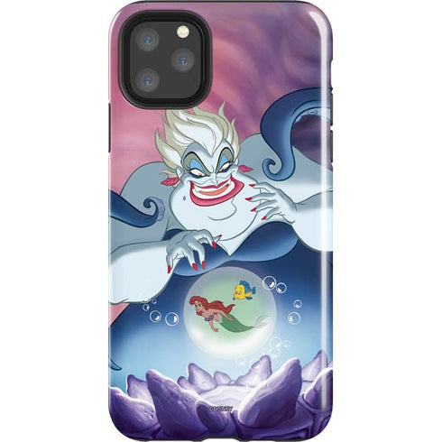 Disney Villains Ursula Ariel and Flounder iPhone Cases