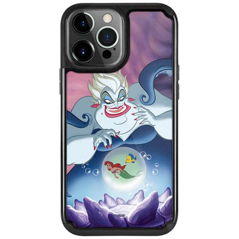 Disney Villains Ursula Ariel and Flounder iPhone Cases