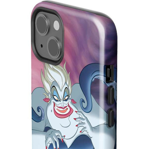 Disney Villains Ursula Ariel and Flounder iPhone 15 Impact Case