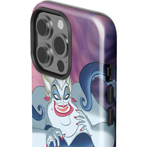 Disney Villains Ursula Ariel and Flounder iPhone 15 Pro Impact Case