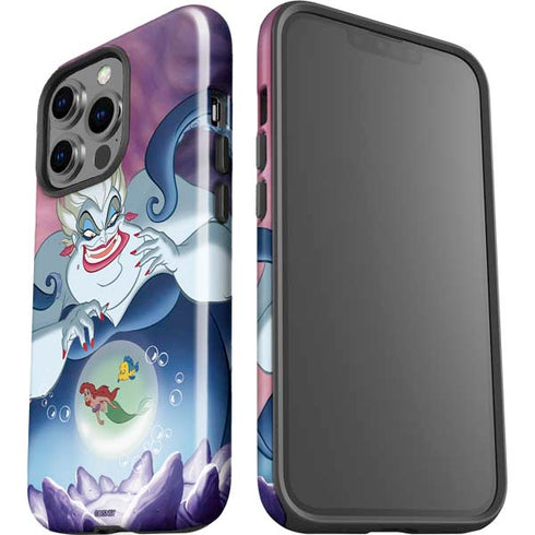Disney Villains Ursula Ariel and Flounder iPhone 15 Pro Impact Case