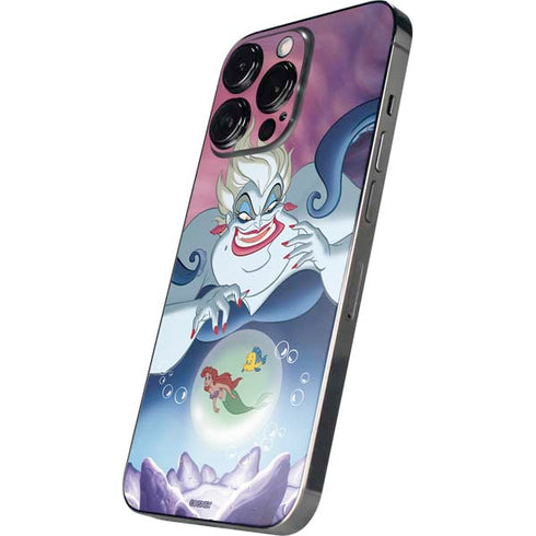 Disney Villains Ursula Ariel and Flounder iPhone 15 Pro Max Skin