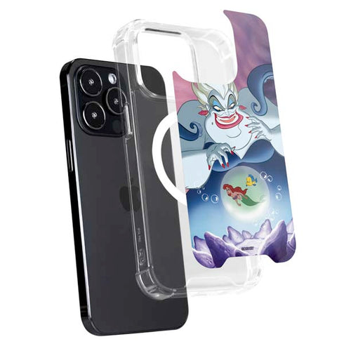 Disney Villains Ursula Ariel and Flounder iPhone 16 Pro MagSafe Case