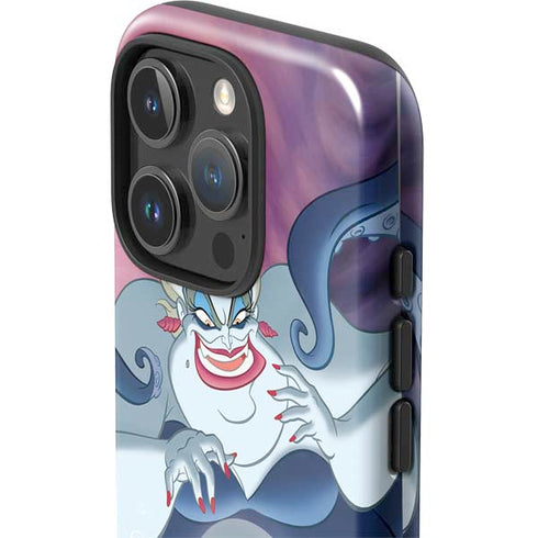 Disney Villains Ursula Ariel and Flounder iPhone 16 Pro Max Impact Case