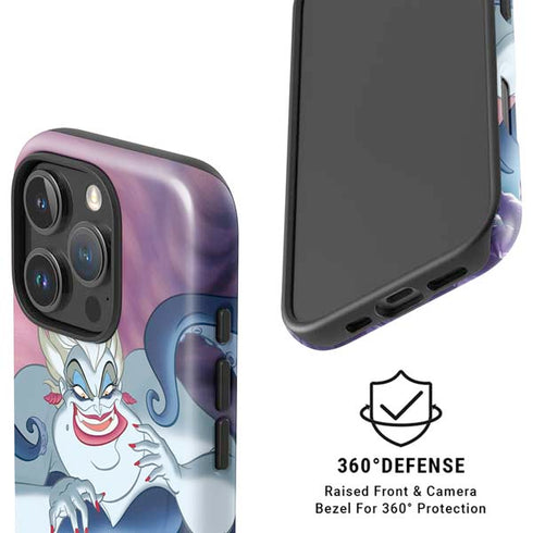 Disney Villains Ursula Ariel and Flounder iPhone 16 Pro Max Magsafe Impact Case