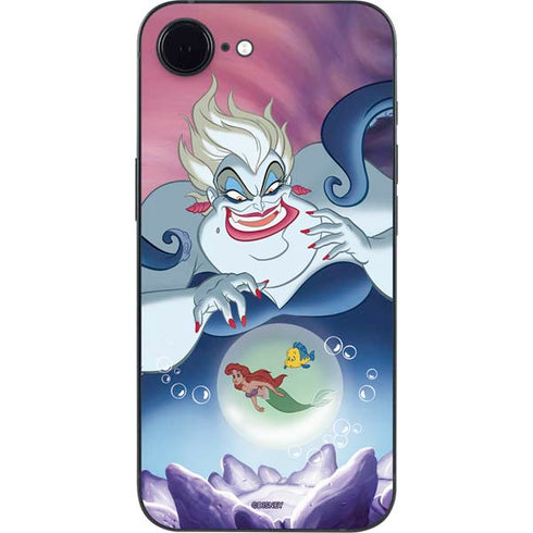 Disney Villains Ursula Ariel and Flounder iPhone 16e Skin