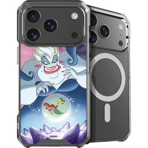 Disney Villains Ursula Ariel and Flounder iPhone 18 Pro Max MagSafe Case