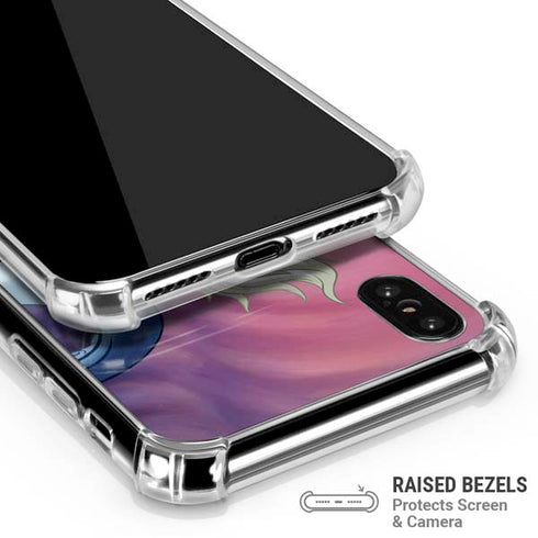 Disney Villains Ursula Ariel and Flounder iPhone X/XS Clear Case