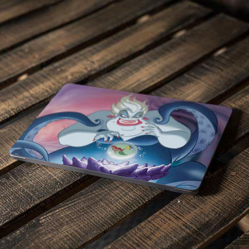 Disney Villains Ursula Ariel and Flounder Apple MacBook Air Skin