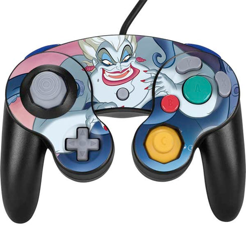 Disney Villains Ursula Ariel and Flounder Nintendo Skins