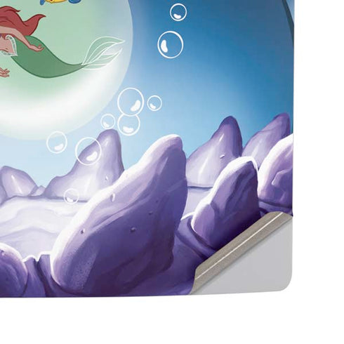 Disney Villains Ursula Ariel and Flounder PS5 Pro Disk Console Skin