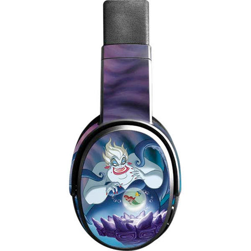 Disney Villains Ursula Ariel and Flounder Skullcandy Crusher Wireless Skin