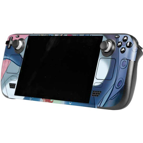 Disney Villains Ursula Ariel and Flounder Steam Deck Handheld Gaming Computer OLED Skin