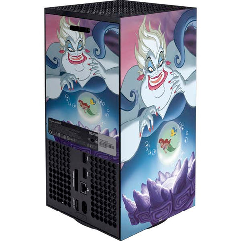 Disney Villains Ursula Ariel and Flounder Xbox Series X Bundle Skin