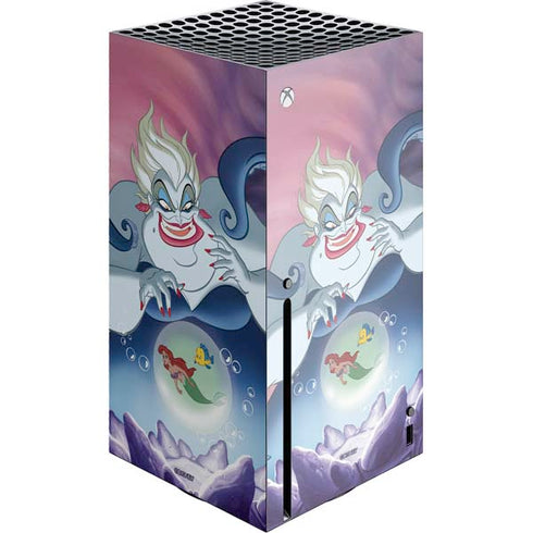 Disney Villains Ursula Ariel and Flounder Xbox Series X Skins