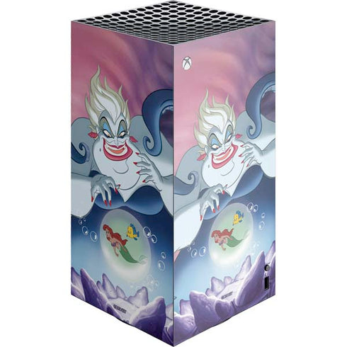 Disney Villains Ursula Ariel and Flounder Xbox Series X Skins