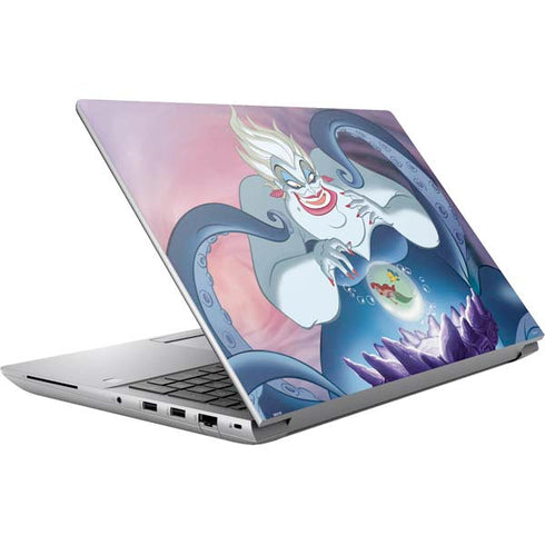 Disney Villains Ursula Ariel and Flounder HP ZBook Fury 16 G10 Skin