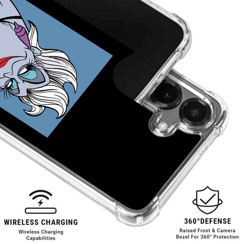 Disney Villains Ursula Galaxy S26 Clear Case