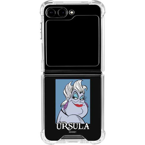 Disney Villains Ursula Galaxy Z Flip6 Clear Case